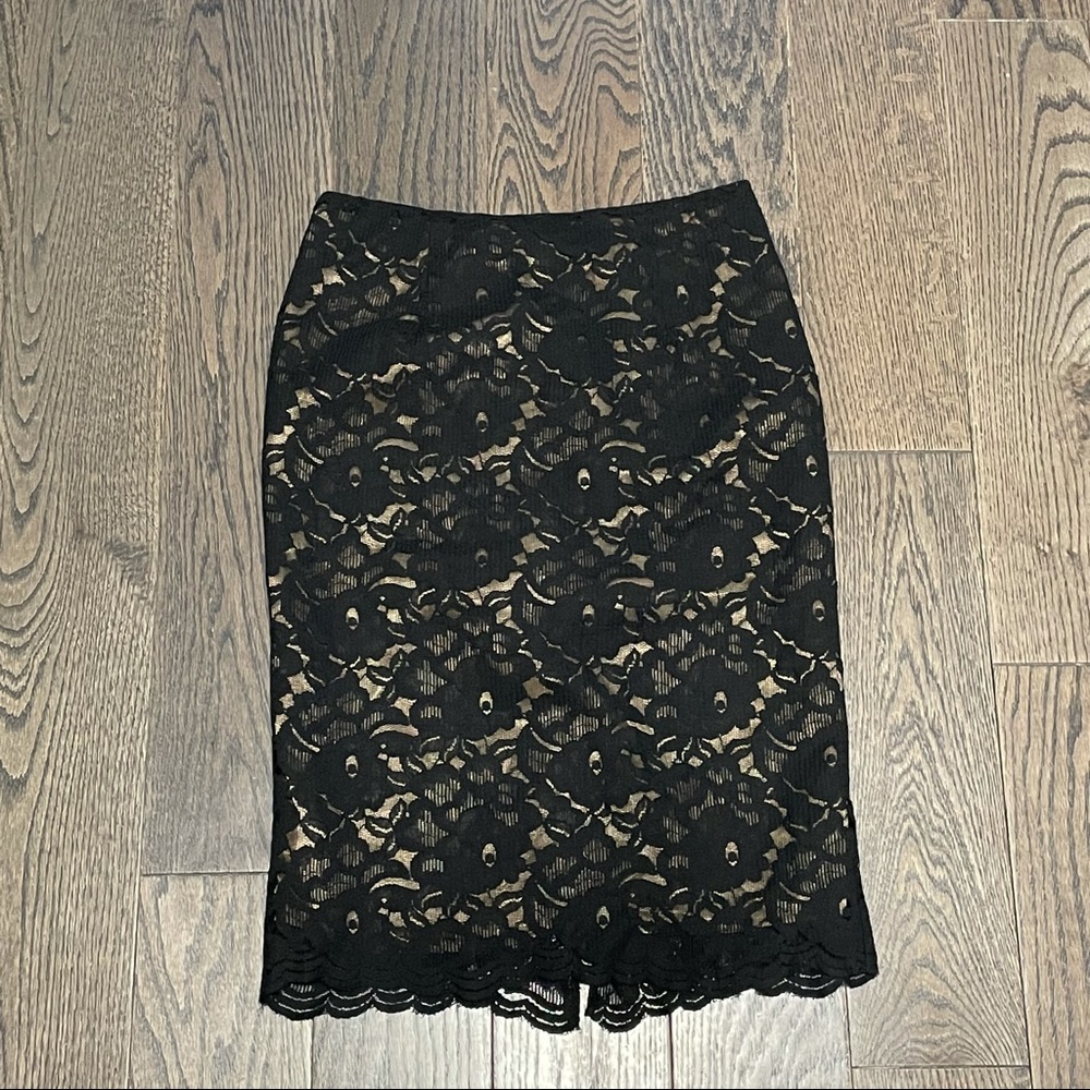 New York & Company Lace Skirt
